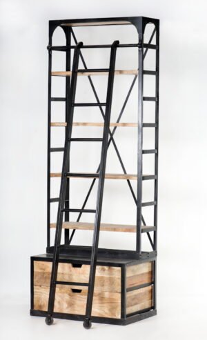 Iron+Wood Bookself, MO-4436
